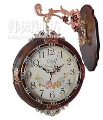 简约风尚，静享时光 创意白色田园挂钟促销包邮中