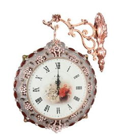 珍藏时光韵味 厂家直销西洋复古合金钟表，典雅挂钟与实用闹钟的完美结合